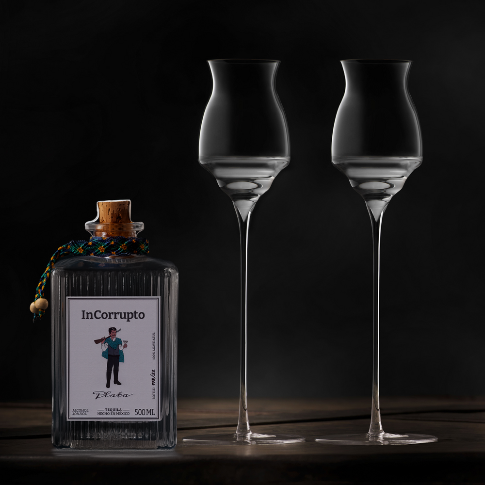 InCorrupto Plata × Josephinenhütte No. 10 – Pure Agave. Perfect Glass.